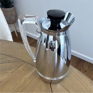 Vintage Thermos Coffee Carafe Chrome Finish Pre-1970 Thermos